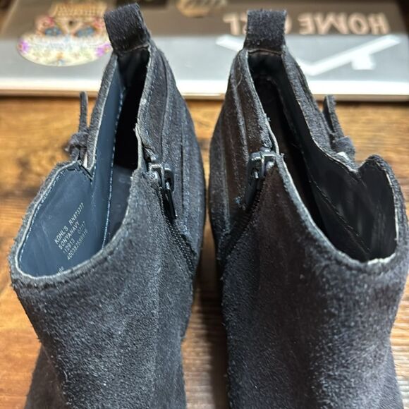 Kohls Sonoma Navy Suede booties “Sonya” size 7 - Picture 8 of 10